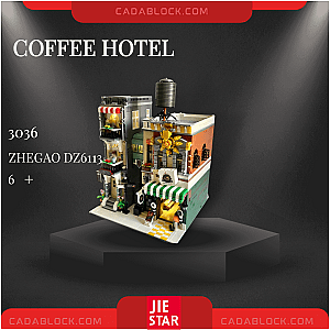 JIESTAR DZ6113 Coffee Hotel Modular Building