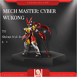 Sluban M38-B1180 Mech Master: Cyber ​​Wukong Creator Expert