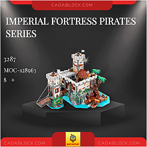MOC Factory 128963 Imperial Fortress Pirates Series Creator Expert