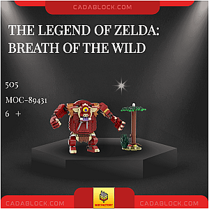 MOC Factory 89431 The Legend of Zelda: Breath of the Wild Movies and Games