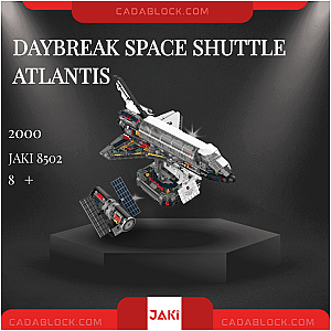 JAKI 8502 Daybreak Space Shuttle Atlantis Space