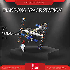 JIESTAR 58006 Tiangong Space Station Space