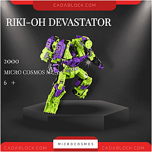 MICRO COSMOS MC-02 RIKI-OH Devastator Creator Expert