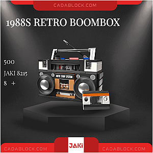 JAKI 8215 1988S Retro Boombox Creator Expert