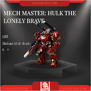 Sluban M38-B1181 Mech Master: Hulk the Lonely Brave Creator Expert