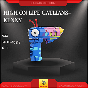 MOC Factory 89434 High on Life Gatlians-Kenny Creator Expert
