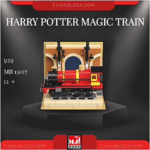 MJ 13017 Harry Potter Magic Train Movies and Games