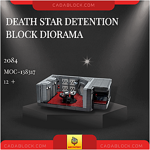 MOC Factory 138317 Death Star Detention Block Diorama Star Wars