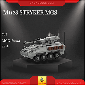 MOC Factory 60244 M1128 Stryker MGS Military