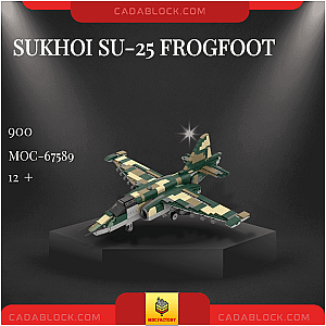 MOC Factory 67589 Sukhoi Su-25 Frogfoot Military