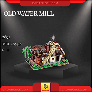 MOC Factory 89448 Old Water Mill Creator Expert
