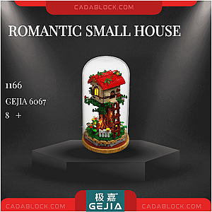 Gejia 6067 Romantic Small House Creator Expert