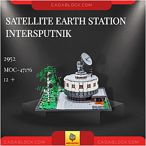 MOC Factory 47176 Satellite Earth Station Intersputnik Space