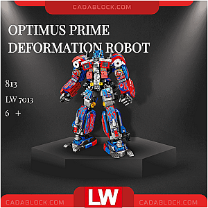 LW 7013 Optimus Prime Deformation Robot Movies and Games