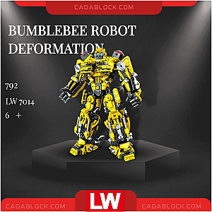 LW 7014 Bumblebee Robot Deformation Movies and Games