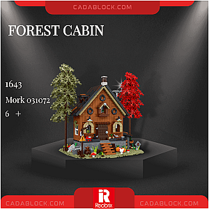 REOBRIX 031072 Forest Cabin Creator Expert