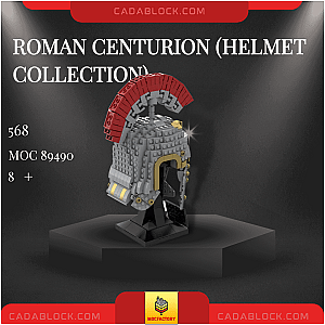 MOC Factory 89490 Roman Centurion (Helmet Collection) Movies and Games
