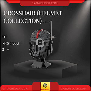 MOC Factory 79958 Crosshair (Helmet Collection) Star Wars