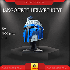 MOC Factory 46502 Jango Fett Helmet Bust Star Wars