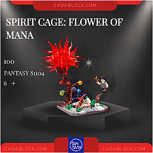 Pantasy 81104 Spirit Cage: Flower of Mana Creator Expert