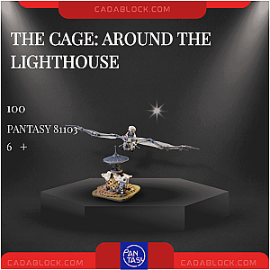 Pantasy 81103 The Cage: Around the Lighthouse Creator Expert