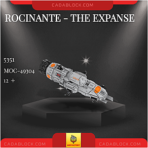 MOC Factory 49304 Rocinante - The Expanse Space