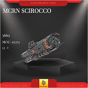 MOC Factory 93274 MCRN Scirocco Space