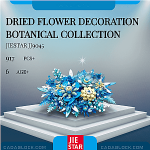 JIESTAR JJ9045 Dried Flower Decoration Botanical Collection Creator Expert