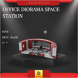 MOC Factory 89486 Office Diorama Space Station Star Wars