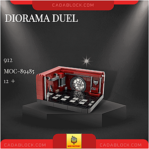 MOC Factory 89485 Diorama Duel Star Wars