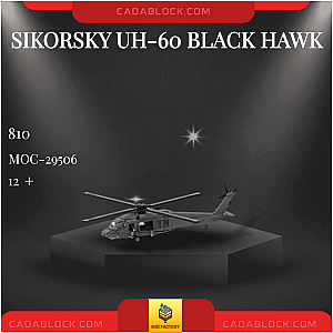 MOC Factory 29506 Sikorsky UH-60 Black Hawk Military