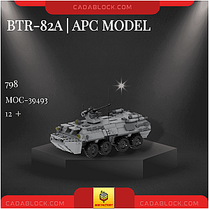 MOC Factory 39493 BTR-82A | APC Model Military