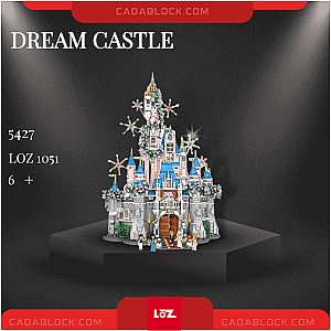 LOZ 1051 Dream Castle Creator Expert