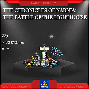 KAZI / GBL / BOZHI KY87020 The Chronicles of Narnia: The Battle of the Lighthouse Creator Expert