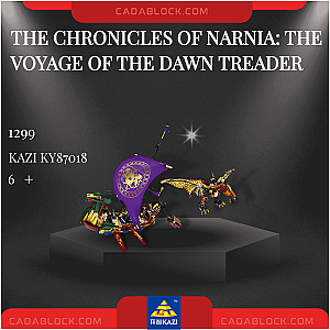 KAZI / GBL / BOZHI KY87018 The Chronicles of Narnia: The Voyage of the Dawn Treader Creator Expert