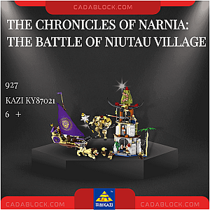 KAZI / GBL / BOZHI KY87021 The Chronicles of Narnia: The Battle of Niutau Village Creator Expert