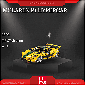 JIESTAR 91101 McLaren P1 Hypercar Technician