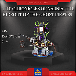 KAZI / GBL / BOZHI KY87023 The Chronicles of Narnia: The Hideout of the Ghost Pirates Creator Expert