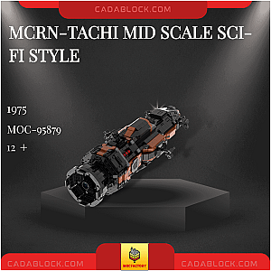MOC Factory 95879 MCRN-Tachi Mid Scale Sci-Fi Style Space