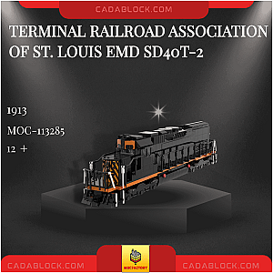 MOC Factory 113285 Terminal Railroad Association of St. Louis EMD SD40T-2 Technician