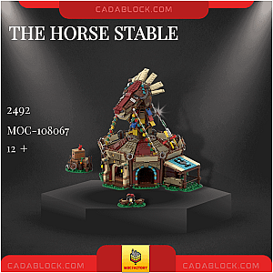 MOC Factory 108067 The Horse Stable Creator Expert