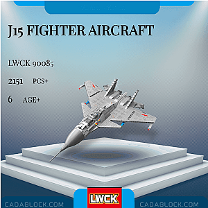 LWCK 90085 J15 Fighter Aircraft Military