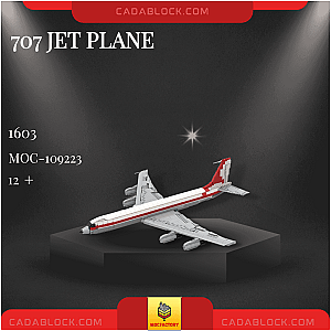 MOC Factory 109223 707 Jet Plane Technician