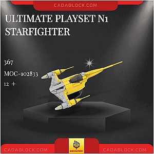 MOC Factory 102833 Ultimate Playset N1 Starfighter Star Wars
