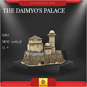 MOC Factory 108238 The Daimyo's Palace Modular Building