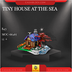 MOC Factory 66465 Tiny House At The Sea Creator Expert