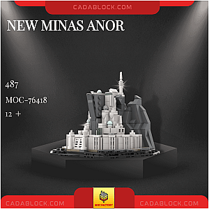 MOC Factory 76418 New Minas Anor Modular Building