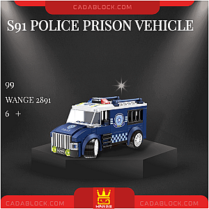 WANGE 2891 S91 Police Prison Vehicle Technician