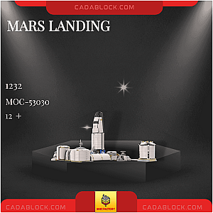 MOC Factory 53030 Mars Landing Space