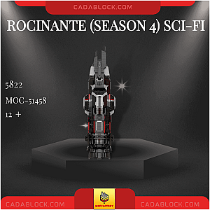 MOC Factory 51458 Rocinante (Season 4) Sci-Fi Space